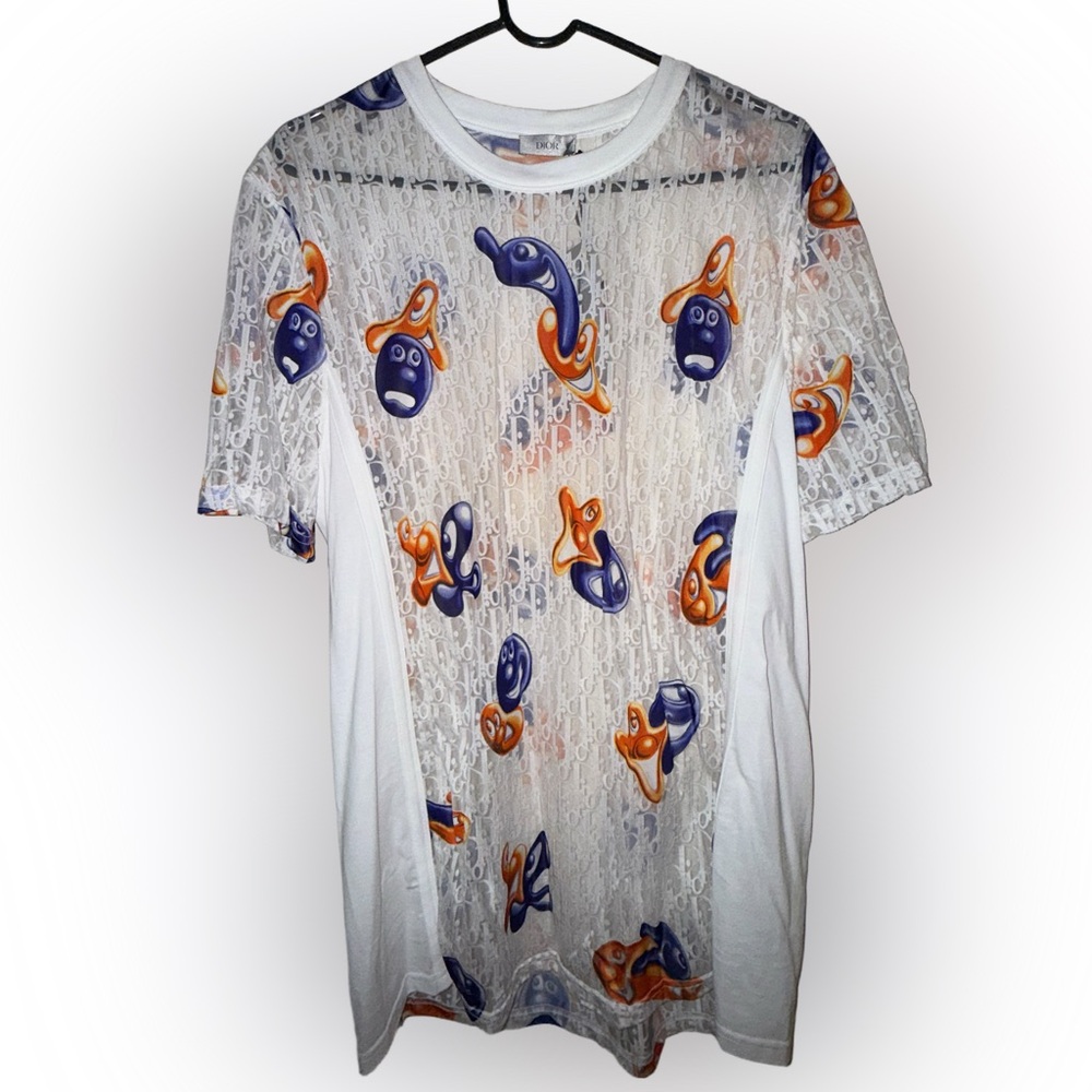 Dior Limited Edition Kenny Scharf Lace Top